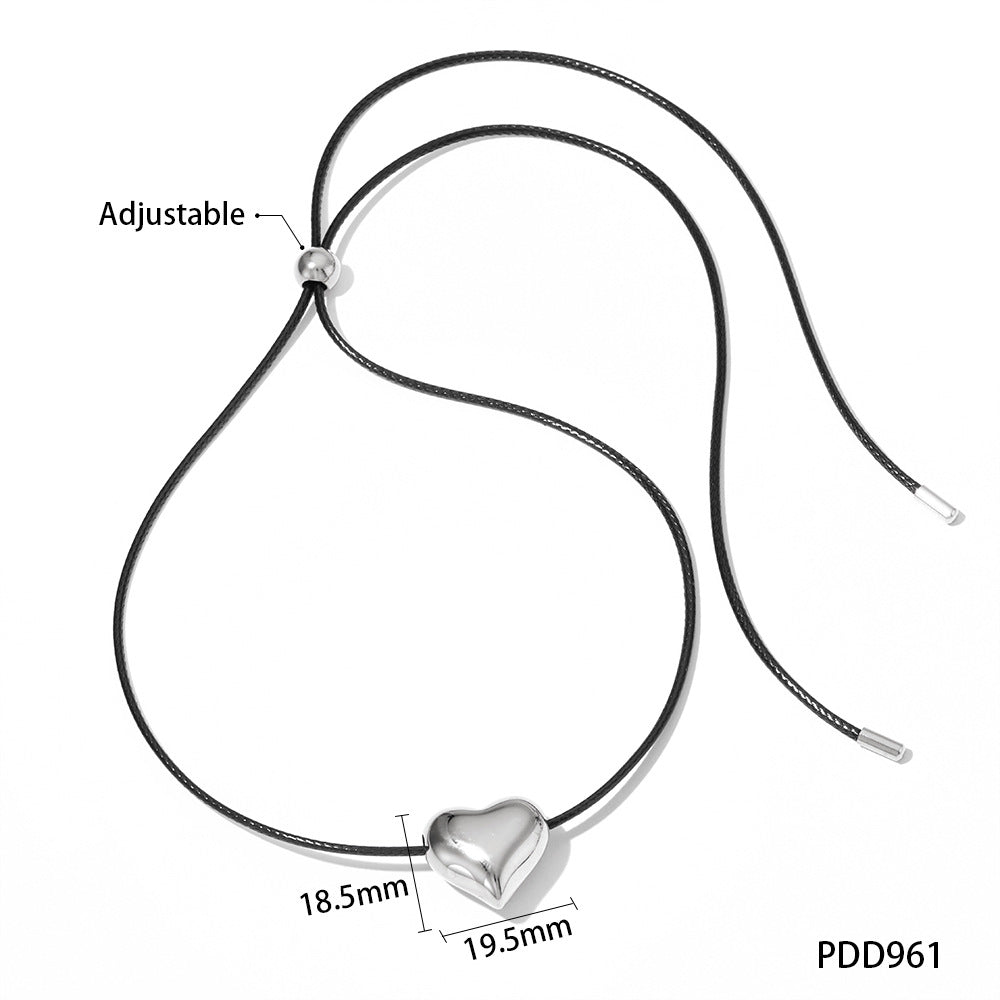 Wholesale of Large Love Stainless Steel Necklaces
